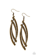 Load image into Gallery viewer, Twinkle for Two - Brass Earring
