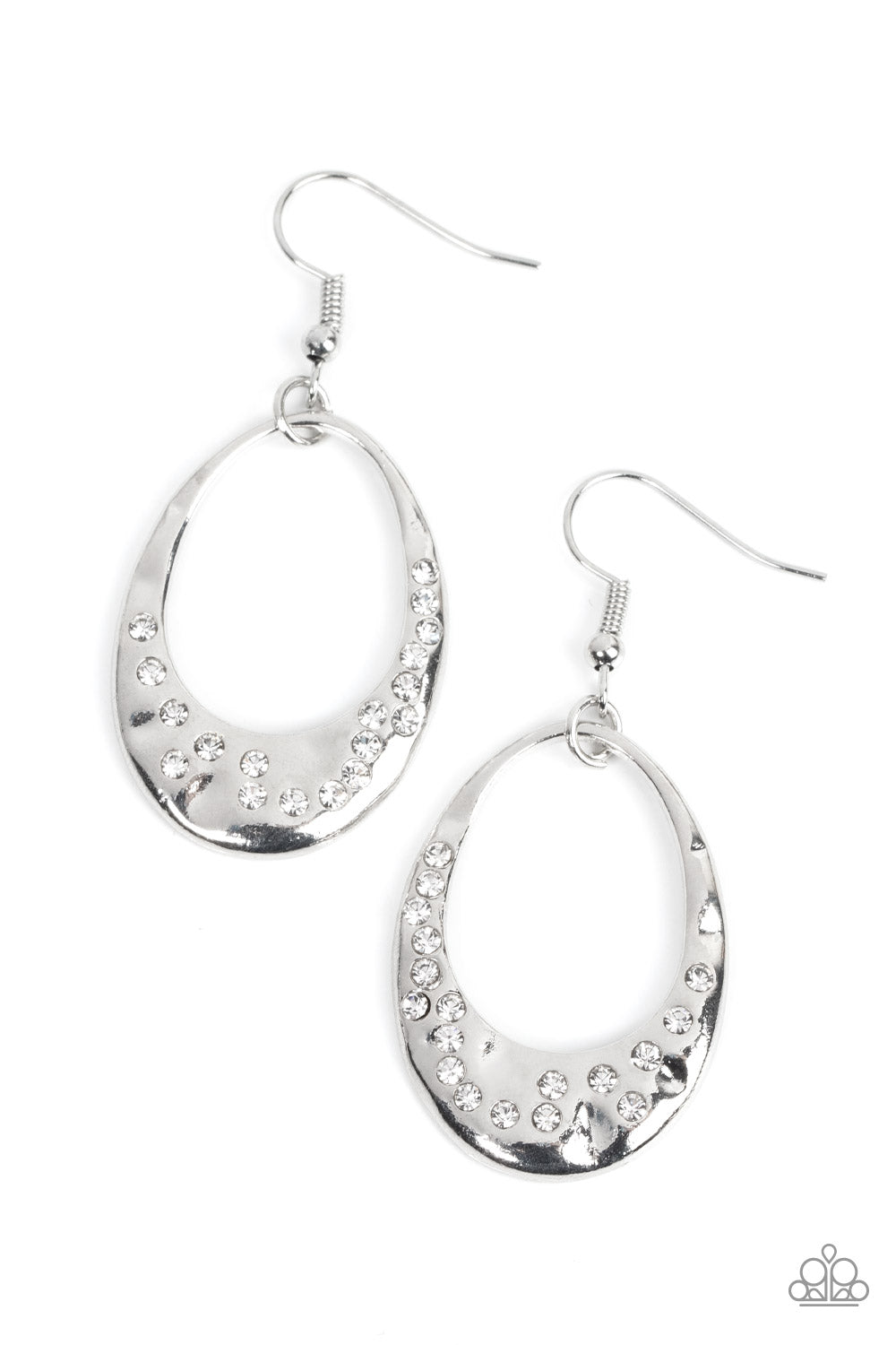 Classic Keepsake - White Earring