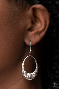 Classic Keepsake - White Earring