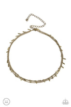 Load image into Gallery viewer, Monochromatic Magic - Brass Necklace
