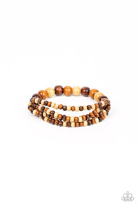 Oceania Oasis - Brown Bracelet