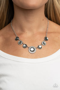 Extravagant Extravaganza - Silver  Necklace