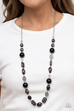 Load image into Gallery viewer, Timelessly Tailored - Black  Necklace
