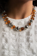 Load image into Gallery viewer, Interstellar Influencer - Brown  Necklace
