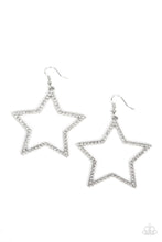 Load image into Gallery viewer, Supernova Sparkle - White Earring
