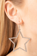 Load image into Gallery viewer, Supernova Sparkle - White Earring
