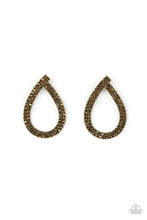 Load image into Gallery viewer, Diva Dust - Brass Earring
