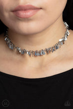 Load image into Gallery viewer, Surreal Shimmer - Silver Necklace
