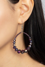 Load image into Gallery viewer, Astral Aesthetic - Purple Earring
