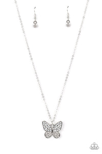 Flutter Forte - White Necklace