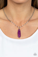 Load image into Gallery viewer, Magical Remedy - Purple Necklace
