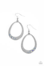 Load image into Gallery viewer, Seafoam Shimmer - Blue Earring
