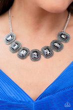 Load image into Gallery viewer, Iced Iron - Silver Necklace
