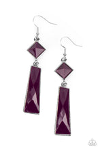 Load image into Gallery viewer, Hollywood Harmony - Purple Earrings
