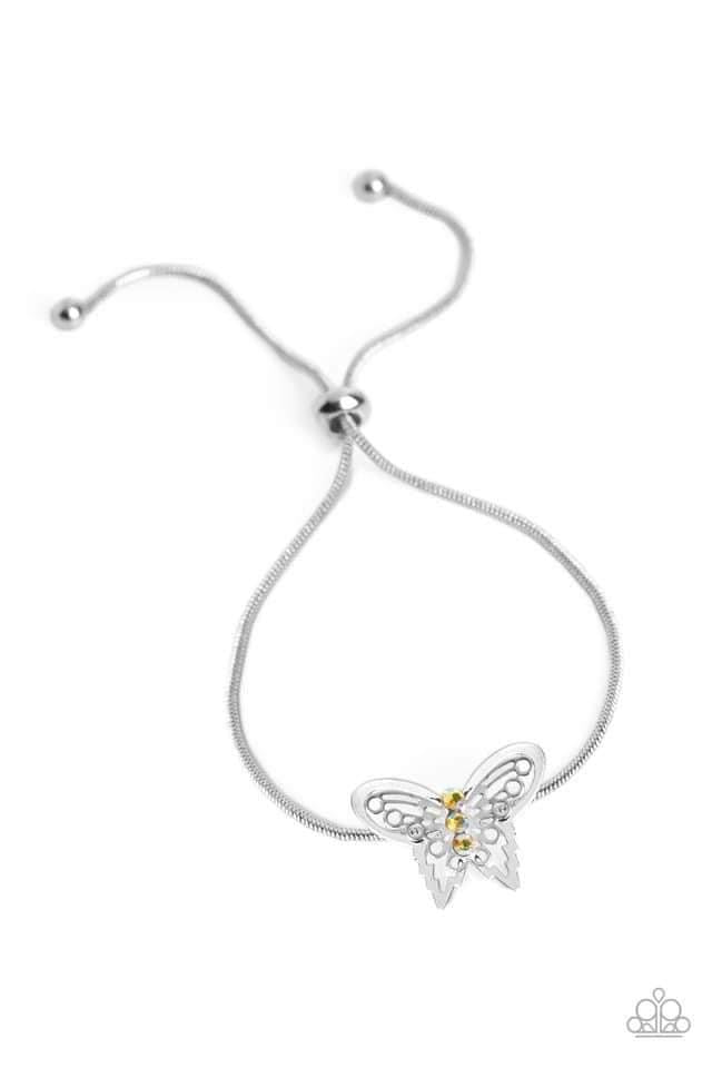 Wings of Wonder Yellow Bracelet