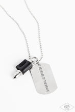 Load image into Gallery viewer, Proud Patriot - Black Necklace
