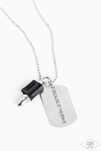 Proud Patriot - Black Necklace