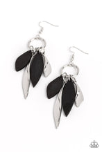 Load image into Gallery viewer, Primal Palette Black Earrings
