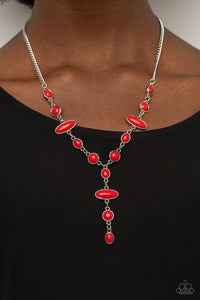 Authentically Adventurous - Red Necklace