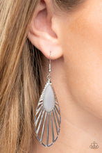 Load image into Gallery viewer, PAPARAZZI - WING-A-DING-DING - SILVER EARRINGS
