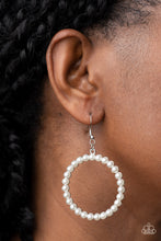 Load image into Gallery viewer, Can I Get A Hallelujah - White Earrings
