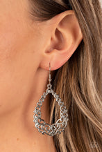 Load image into Gallery viewer, Granada Garland - Silver Earrings
