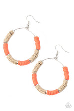 Load image into Gallery viewer, Skillfully Stacked - Orange Earrings
