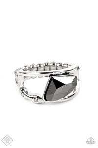 Sculptured Style Silver Ring