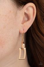 Load image into Gallery viewer, Blazing Buckles - Gold Earrings
