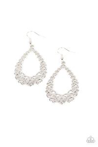 Granada Garland - Silver Earrings