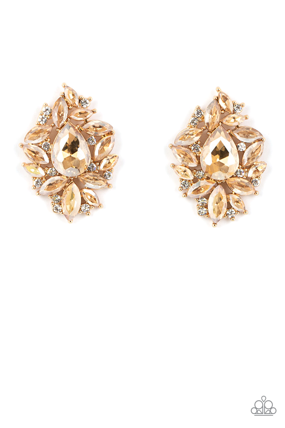 We All Scream for Ice QUEEN - Gold Earrings