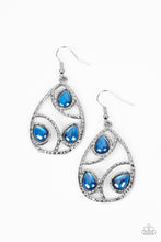 Load image into Gallery viewer, Send the BRIGHT Message - Blue Earrings
