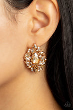 Load image into Gallery viewer, We All Scream for Ice QUEEN - Gold Earrings
