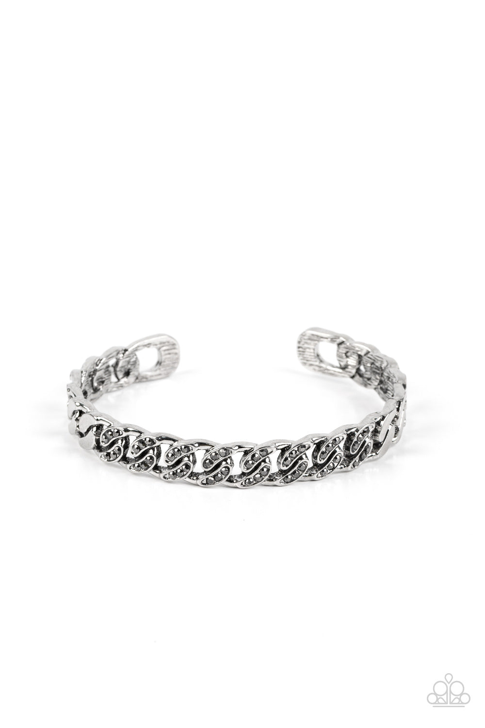 Some Serious Shimmer - Silver Bracelet