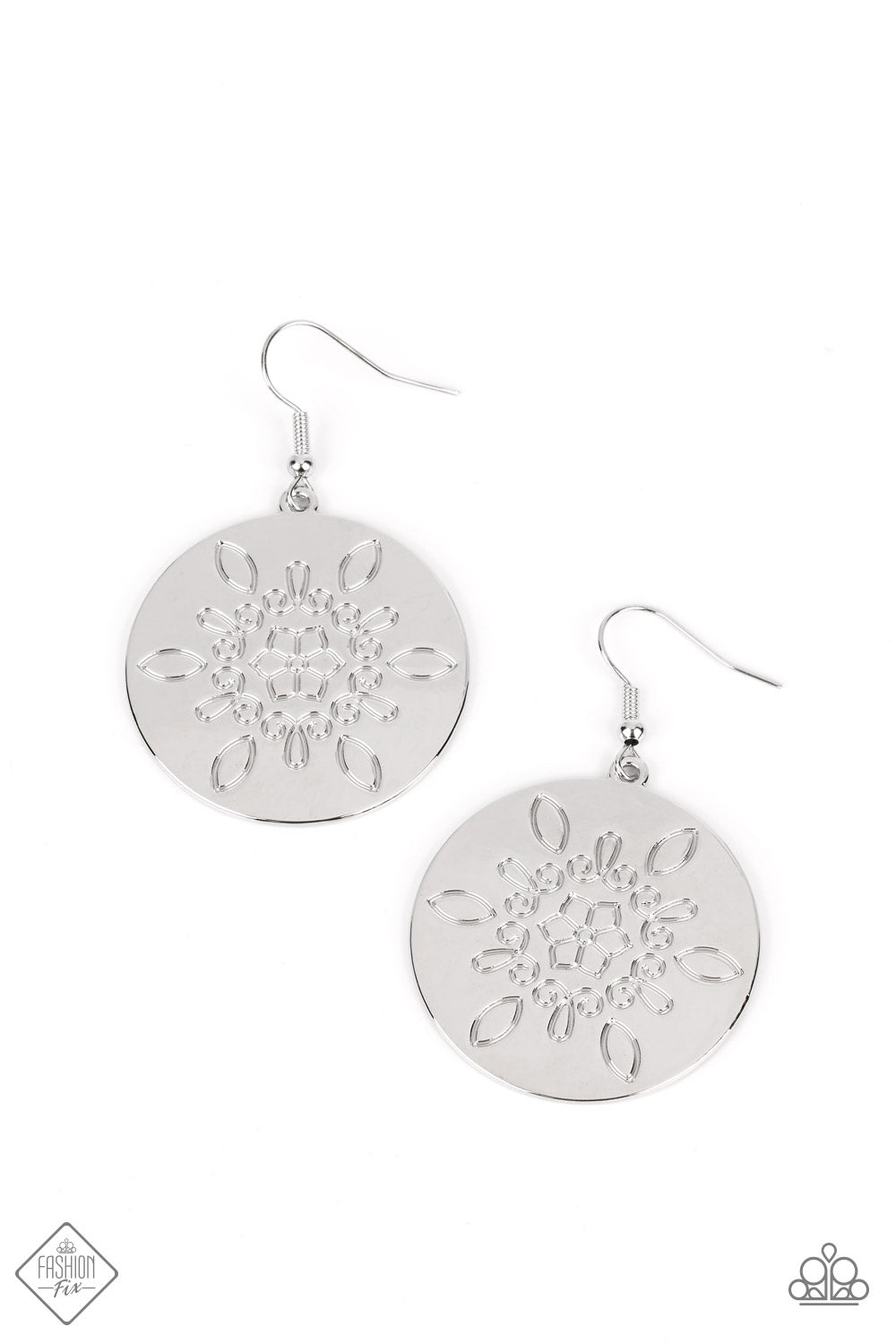 Tidal Taste Silver Earrings