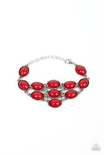 Load image into Gallery viewer, Color Wheel Garden - Red Bracelet
