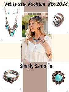 February 2023 Fashion Fix-Simply Santa Fe Complete Trend Blend