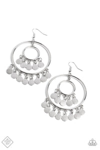 Caviar Command Silver Earrings