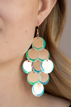 Load image into Gallery viewer, Sequin Seeker - Copper Earrings
