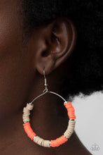 Load image into Gallery viewer, Skillfully Stacked - Orange Earrings
